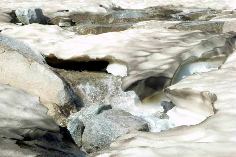 Aneto glacier