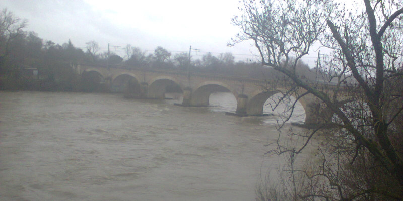 Pinsaguel crue - Garonne